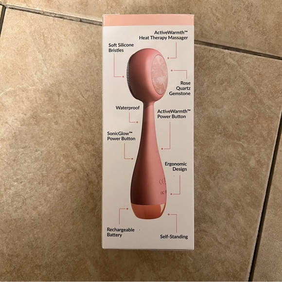 BRAND NEW PMD Clean Pro RQ Rose Quartz Facial Cleansing Device - Picture 3 of 5